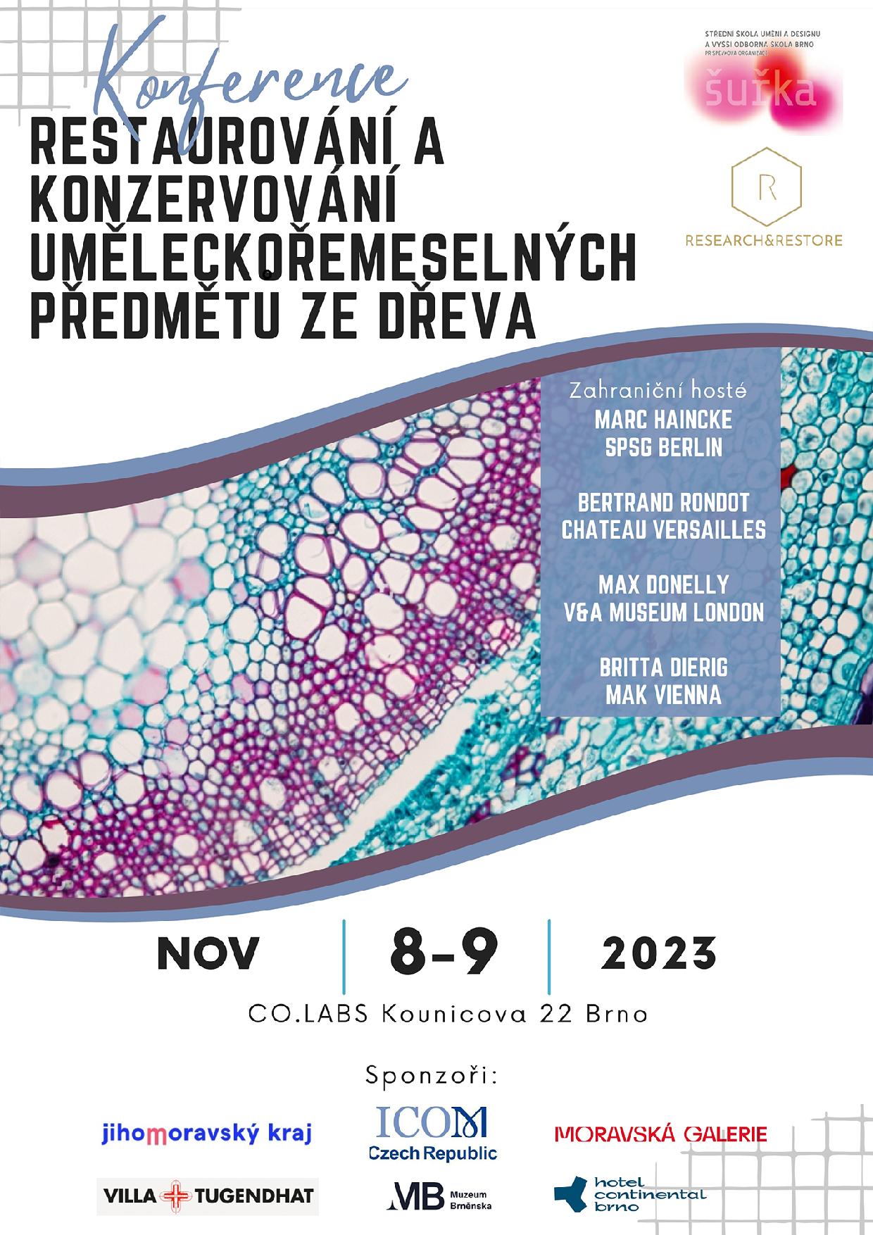 KONFERENCIA O REŠTAUROVANÍ A KONZERVOVANÍ UMELECKOREMESELNÝCH PREDMETOV Z DREVA